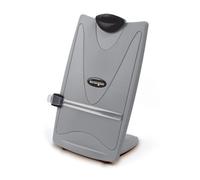Kensington Copy Holder - Insight Plus Easel Desktop Copyholder with 50 Sheet Capacity, 4 Angle Settings & Magnified Line Guide in Grey (62405)