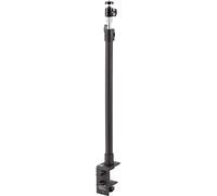 Kensington A1000 Telescoping C-Clamp Desktop Mount for Microphones, Webcams & Lighting Systems, Single Arm Stand With 3/8”, 1/4” and 5/8" Threads (K87654WW)