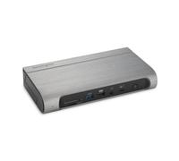 Kensington AD4010T4 Thunderbolt 4, USB4 Docking Station, Quad 4K Display, up to 100W Power Delivery, 2 x HDMI, 2 x DP, 2.5Gbps Ethernet, SD Card Readers, Windows & macOS Compatible (K32852EU)