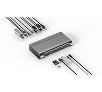 Kensington AD4010T4 Thunderbolt 4, USB4 Docking Station, Quad 4K Display, up to 100W Power Delivery, 2 x HDMI, 2 x DP, 2.5Gbps Ethernet, SD Card Readers, Windows & macOS Compatible (K32852EU)