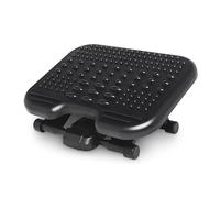 Kensington Adjustable Ergonomic Foot Rest - SoleMassage under desk foot rest for improved posture, siatica and orthopedic relief with stimulating massage surface - Black (56155EU)