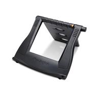 Kensington Black EQ Foldable 12-17” Adjustable Easy Riser Laptop Stand | Made From 50% Post Consumer Recycled Content, Height Adjustable, Ideal For Working At Home, The Office & On The Move