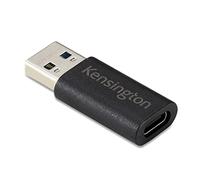 Kensington CA1020 USB A to USB C Adapter, USB C Female to USB A Male Converter (K33478WW)