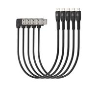 Kensington Charge & Sync Lightning Cable Black Pack of 5