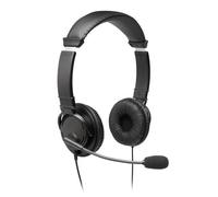 Kensington Classic USB-A Headset with Mic. Product type: Headset. Connectivity technology: Wired. Recommended usage: Calls/Music Cable length: 1.8 m. Weight: 150 g. Product colour: Black