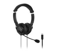 Kensington Hi-Fi USB-C Headphones with Mic (K97457WW), Black