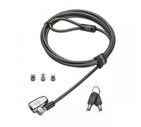 Kensington ClickSafe 2.0 3 in 1 Keyed Laptop Lock Black