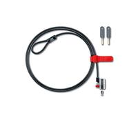 Kensington Clicksafe Keyed Laptop Lock for Non-Standard Security Slots with Keys