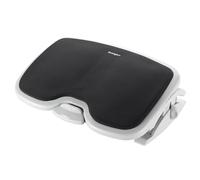 Kensington Comfort Memory Foam Adjustable Footrest (K56144USF), Smartfit, White/Black