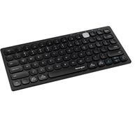 Kensington Compact Multi-Device Dual Wireless Keyboard QWERTY Layout; Bluetooth Enabled, Windows, Mac, iOS & ChromeOS Compatible, K75502WW