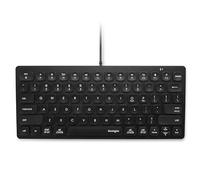 Kensington Compact USB-C Keyboard for iPad, Mac OS, Windows, Chromebooks (K75506US), Black