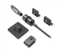 Kensington Desktop PC & Peripheral, Highest Security Locking Kit with Hidden Pin Technology, Cut-Resistant Carbon Steel Cable and Multi-Piece Security - 2.4m Length (K64615EU)