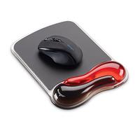 Kensington Duo Gel Mouse Pad with Wrist Rest - Red (K62402AM)