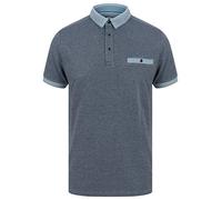 Kensington Eastside Men's Artillery Cotton Jacquard Polo Shirt - Blue Heaven - S