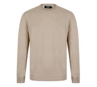 Kensington Eastside Men's Birdseye Knit Pique Crew Neck Jumper