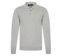 Kensington Eastside Men's 'Bokinni' Long Sleeve Knitted Cotton Polo Shirt