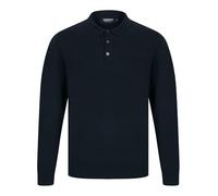 Kensington Eastside Men's 'Bokinni' Long Sleeve Knitted Cotton Polo Shirt