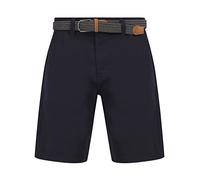 Kensington Eastside Men's Cortez Cotton Twill Chino Shorts with Woven Belt