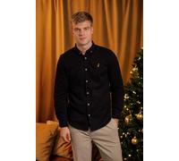 Kensington Eastside Men's Cotton Oxford Long Sleeve Shirt in Black | Size: 2XL Kensington Eastside Black 2XL
