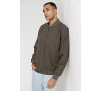 Kensington Eastside Men's Cotton Twill Bomber Jacket with Embroidered Logo in Khaki | Size: Large Kensington Eastside Khaki L