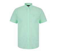 Kensington Eastside Men's Fetlock Short Sleeve Oxford Cotton Shirt Mint