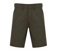 Kensington Eastside Men's Kynance Cotton Twill Chino Shorts Khaki