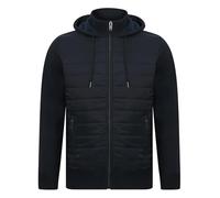 Kensington Eastside Men's Lightweight Quilted Hooded Jacket Top