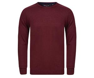 Kensington Eastside Men's Plain Regular Fit Crew Neck Jumper