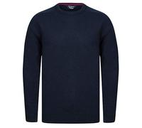 Kensington Eastside Men's Plain Regular Fit Crew Neck Jumper - Sky Captain Navy - XL