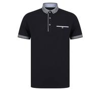 Kensington Eastside Men's 'Riddle' Stretch Cotton Jersey Button Down Collar Polo Shirt