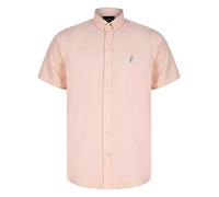 Kensington Eastside Men's Short Sleeve Cotton Twill Button Down Collar Shirt