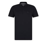 Kensington Eastside Men's 'Wells' Cotton Jersey Polo Shirt with Zip Fasten Collar