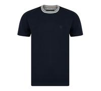 Kensington Eastside Men's 'Windmill' Stretch Cotton Pique Striped Crew Neck Ringer T-Shirt