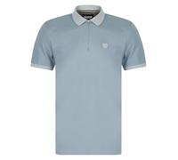 Kensington Eastside Men's 'Yerwood' Cotton Jersey Polo Shirt with Zip Fasten Collar