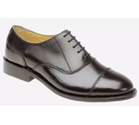 Men's Kensington WILSON Mens Leather Lace Up Oxford Shoes Black