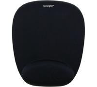 Kensington Foam Mouse Mat Black with Cushioned Wristrest 62384
