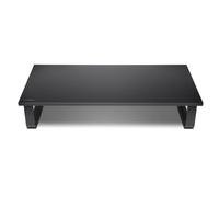Kensington Extra Wide Monitor Stand. Maximum weight capacity: 20 kg Maximum screen size: 81.3 cm (32"). Product colour: Black