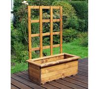Large Wooden Kensington Planter Charles Taylor Trading Brown One Size