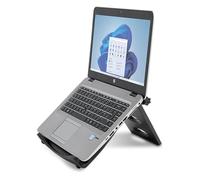 Kensington Grey Foldable 12-17” Adjustable Easy Riser Laptop Stand for Desk | Foldable Laptop Riser, Portable Cooling Laptop Stand, Height Adjustable, Ideal For Working At Home, The Office & On The Move