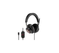 Kensington H2000 Wired Headset K83451WW Over-Ear 1.8 m USB-C Cable Noice Cancelling Microphone Black