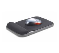 Kensington Height Adjustable Ergonomic Gel Mouse Mat with Wrist Support - Compatible with Laser and Optical Mice - 200 x 280 x 37 mm - Black (57711)