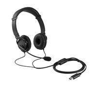 Kensington K33065WW USB-A Classic Stereo Headset with Mic and Volume Control