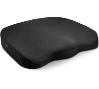 Kensington K55805WW Ergo Memory Foam Seat Cushion, Black - Lower Back Support,