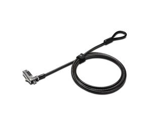 Kensington K60600WW Slim Resettable Combination Laptop Lock for Standard Secu...
