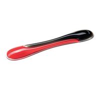 Kensington Slim Duo Gel Keyboard Wrist Rest, 490 x 95 x 18mm, Ergonomic Support for Wrist Strain and Discomfort, Compatible with Low Profile Keyboards, Black/Red (K62442WW)