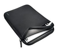 Kensington Universal Sleeve 14"/35.6cm - Black. Case type: Sleeve case Maximum screen size: 35.6 cm (14") Carrying handle(s). Weight: 256 g. Surface coloration: Monochromatic