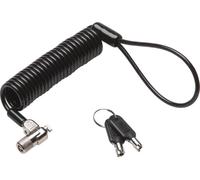 Kensington Laptop Lock MicroSaver 2.0 – 1.8m Portable Keyed Security Cable – Silver/Grey, Black