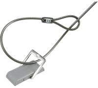 KENSINGTON K64613WW Desk Mount Security Anchor, Silver/Grey