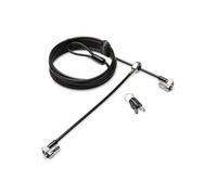 ACCO Kensington Laptop Lock MicroSaver 2.0 - Twin Keyed - Silver