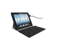 Kensington K67755 Keyboard KeyFolio, SecureBack, iPad Protective Case, Bluetooth Keyboard & ClickSafe Keyed Lock - for Apple iPad iPad 2 iPad 3rd Gen iPad 4th Gen
